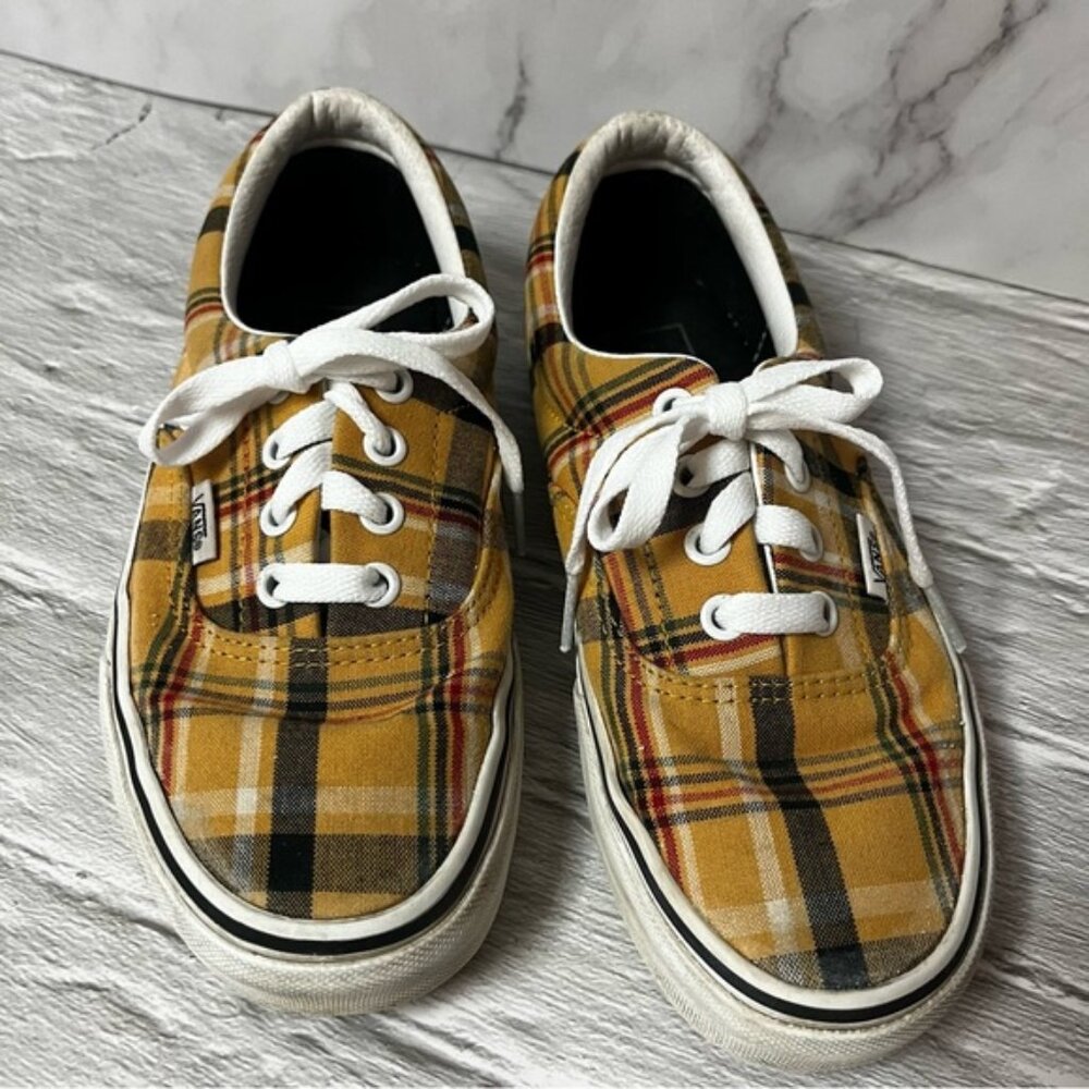 Vans Old Skool Plaid Era Skate Shoes Low Top Lace Up Unisex